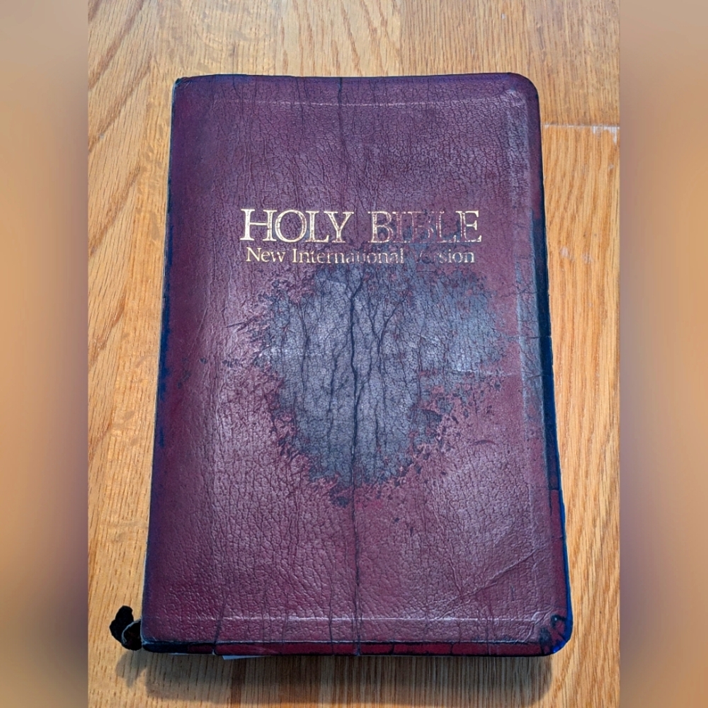 Vintage Holy Bible NIV 1984 Zondervan  New International Version - Well Loved